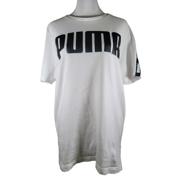 Puma Other - Puma‎ Men's TShirt White Black Short Sleeve Medium